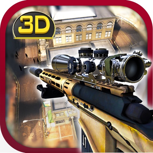 Police Rescue Sniper 3D - Real Crime City Sniper Assassin Game icon