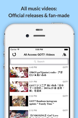All Access: GOT7 Edition - Music, Videos, Social, Photos, News & More! screenshot 4