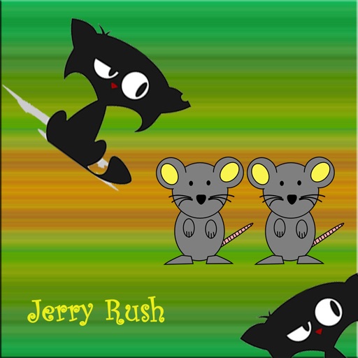 Jerry Rush: Run in Dark City - All Levels FREE Icon