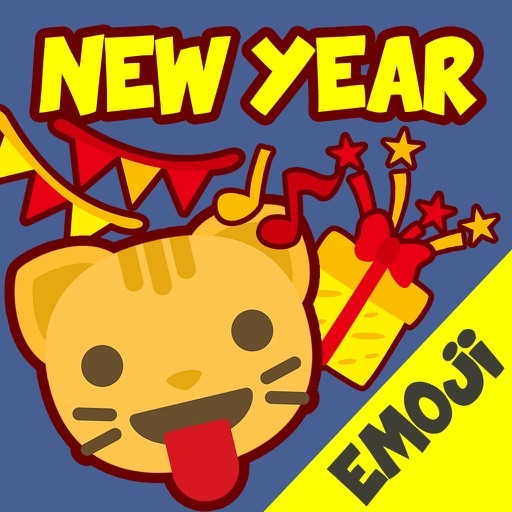New Year Emoji - Holiday Emoticon Stickers & Emojis Icons for Message Greeting iOS App