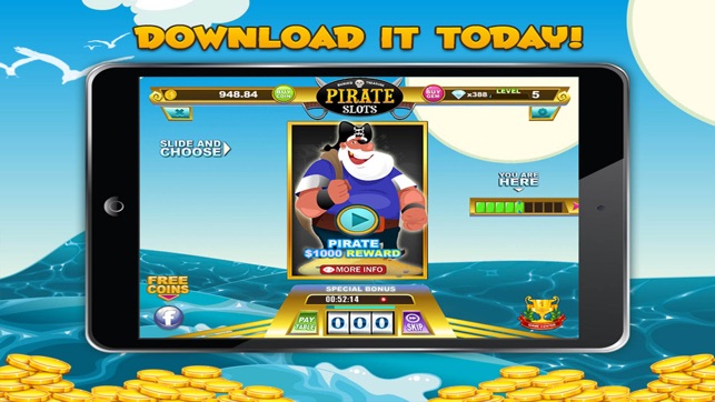 Buried Treasure Pirate Slots - Treasure Ship of Booty Bay : (圖5)-速報App