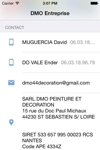 DMO Entreprise screenshot 2