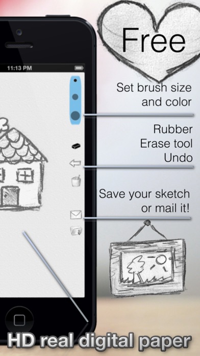 How to cancel & delete Paper - Block Notes, Draw, Paint, Sketch on your photo! Free from iphone & ipad 1