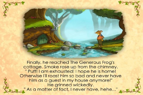 "The Pinchpenny Mouse" interactive animated storybook screenshot 2
