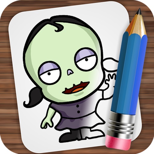 Drawing For Zombies Ana Undead iOS App