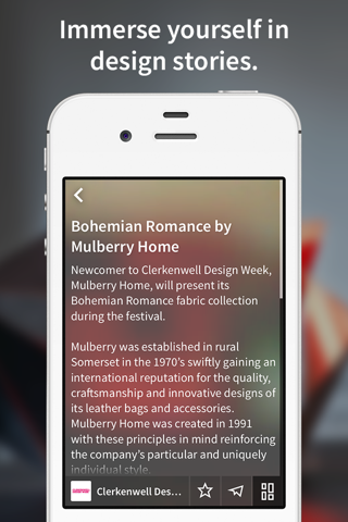 In The Window™ - The social experience of design stories and collections. screenshot 2