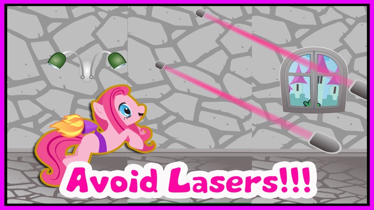 Jetpack Pony Games for Girls: Free screenshot-3