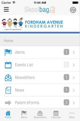 Fordham Avenue Kindergarten - Skoolbag screenshot 2