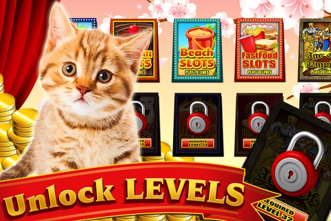 Kitty Slots Exploding Pussy Cat Casino Way 3D screenshot 2