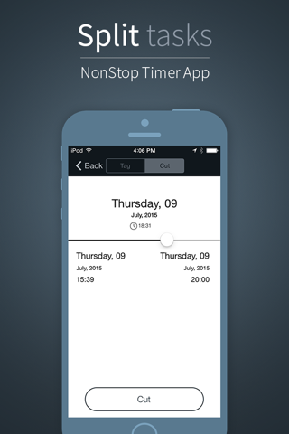 Non-Stop Timer — effective time tracking screenshot 2