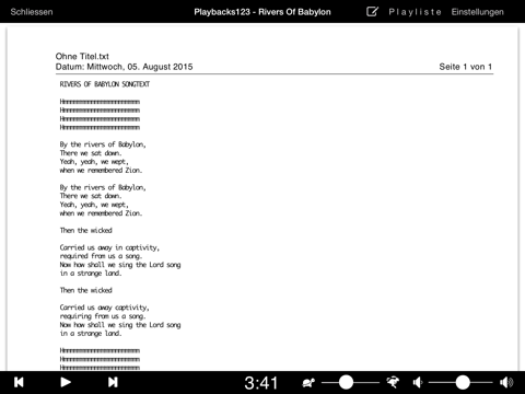 Playbacks123 MP3 Player Plus screenshot 4