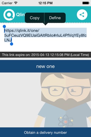 Qlink.it screenshot 2