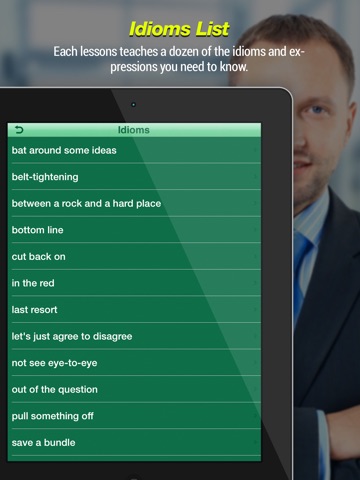 Speak Business English II for iPad screenshot 4