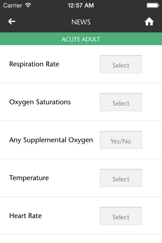 NHS Scotland NEWS and Sepsis screenshot 3