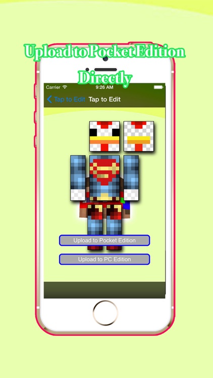 PE Skin Creator for Pocket Edition of Minecraft