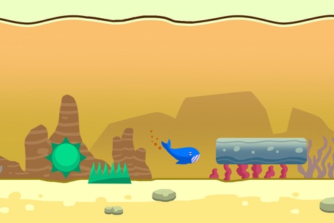 Blue Whale Jump - Fish Jumping Fun screenshot 2