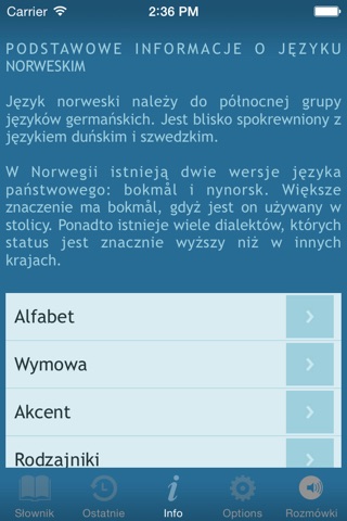 Słownik Polsko-Norweski (Polsk-Norsk Ordbok) screenshot 3