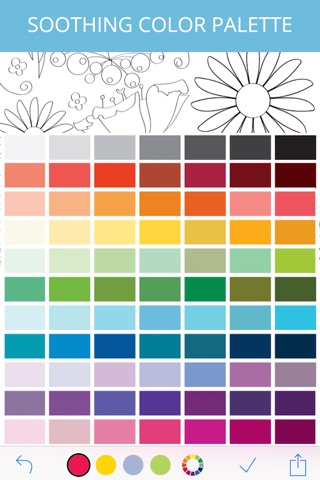 Colors : A coloring book for adults screenshot 3