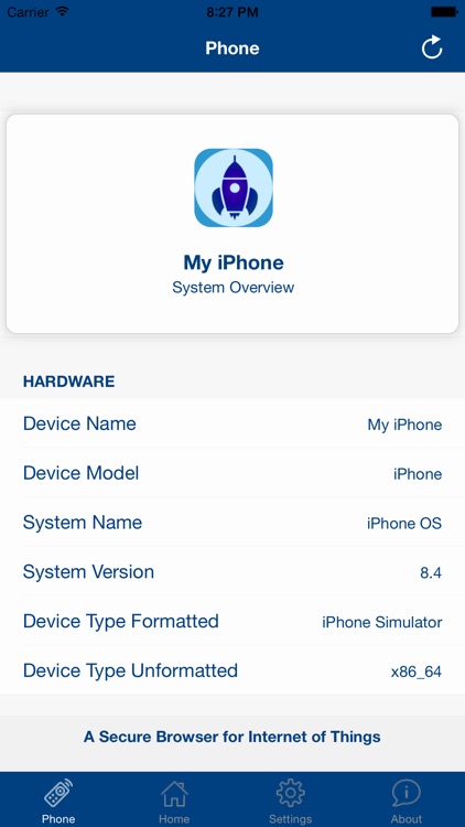 iTelematics - A Secure Browser for Internet of Things screenshot-3