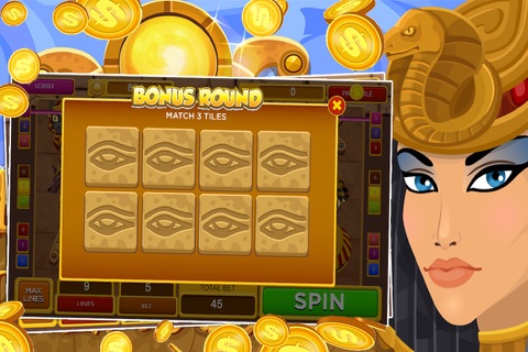 Egyptian Treasure - Free Casino Slots screenshot 2