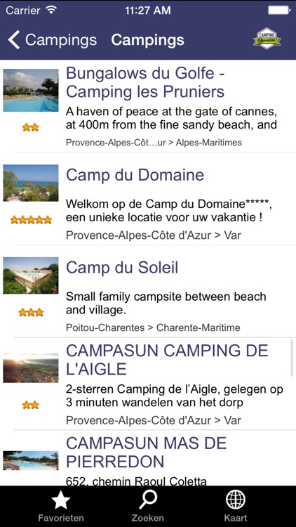 Gids Camping Qualité