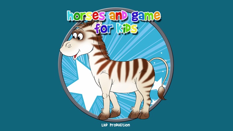 horses and games for kids - no ads screenshot-0