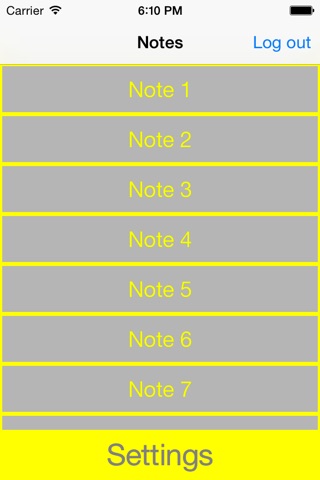 Note Protector screenshot 4