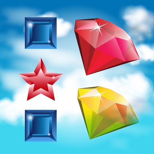 Jewel Match in the Sky : endless gem matching challenge Icon