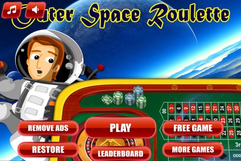 Roulette Outer Space in Machines & Wheel Game in Vegas Free screenshot 3