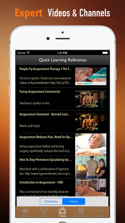 Acupuncture 101: Glossary and Tutorial