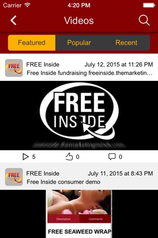 FREE Inside screenshot 4