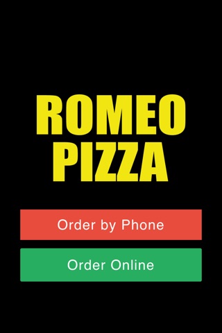 Romeo Pizza screenshot 2