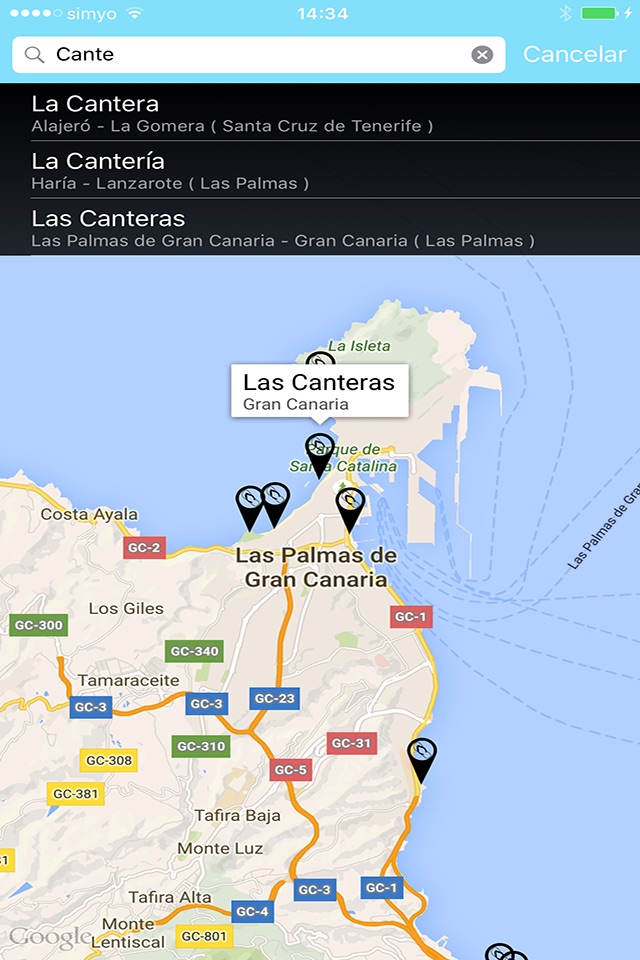 Playas Canarias screenshot 2