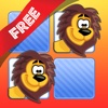 Memo Game Wild Animal for young kids and grandkids