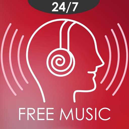 Free Music Player on iPhone - MP3 streamer from the best online radio & DJ playlist icon