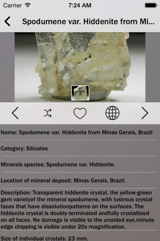 Minerals Guide Pro screenshot 2