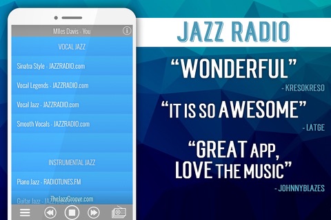 Jazz Radio+ screenshot 2