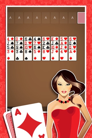 Lady Palk Solitaire Free Card Game Classic Solitare Solo screenshot 2