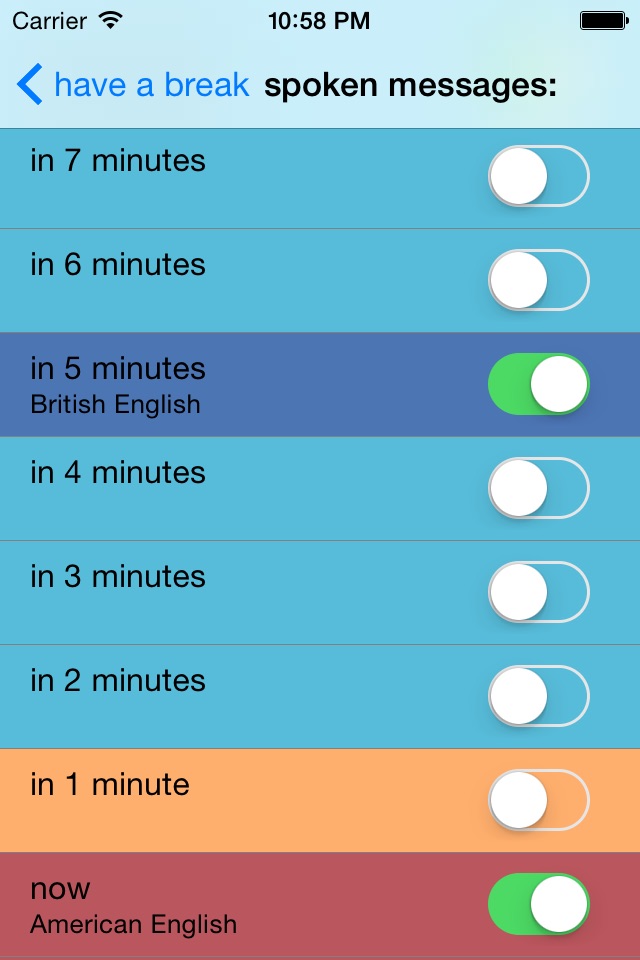 Talking Timers to Check TalkTime screenshot 2