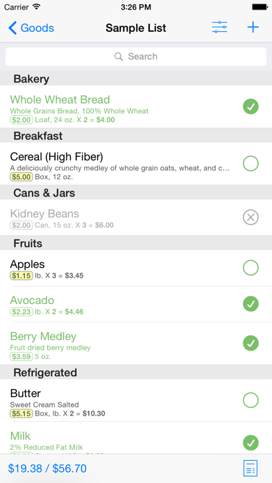 How to cancel & delete Goods: Grocery Shopping List Free from iphone & ipad 1