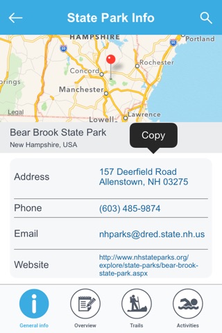 The New Hampshire State Parks screenshot 3