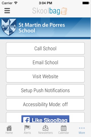 St Martin de Porres - Skoolbag screenshot 4
