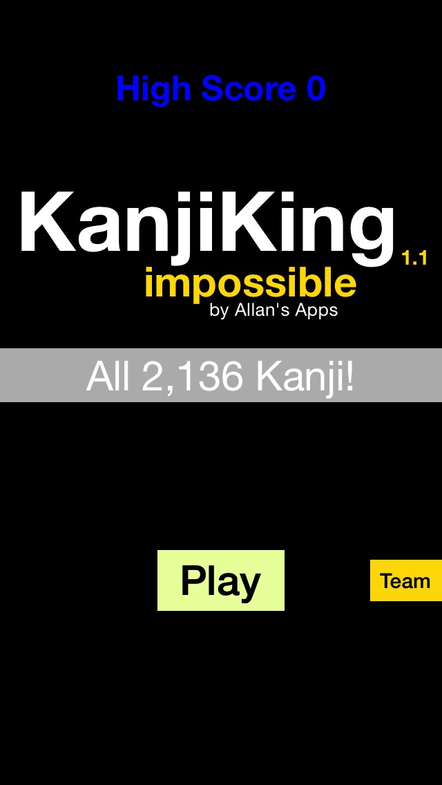 KanjiKing Impossible screenshot1