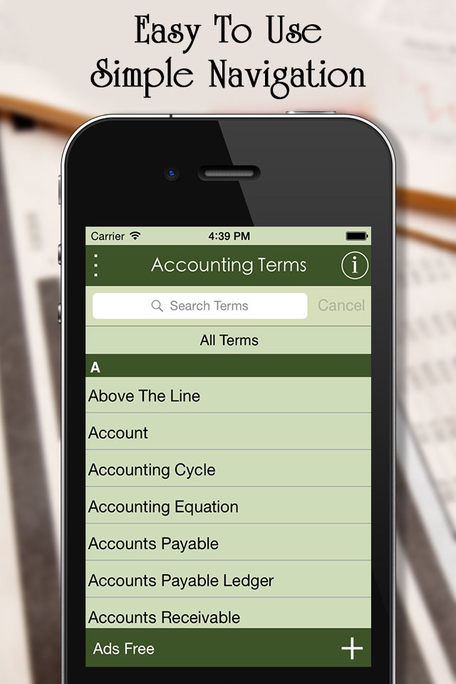 Accounting terms - Accounting dictionary now at your fingertips! screenshot 2