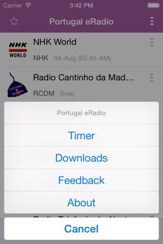 Portugal eRadio screenshot 4