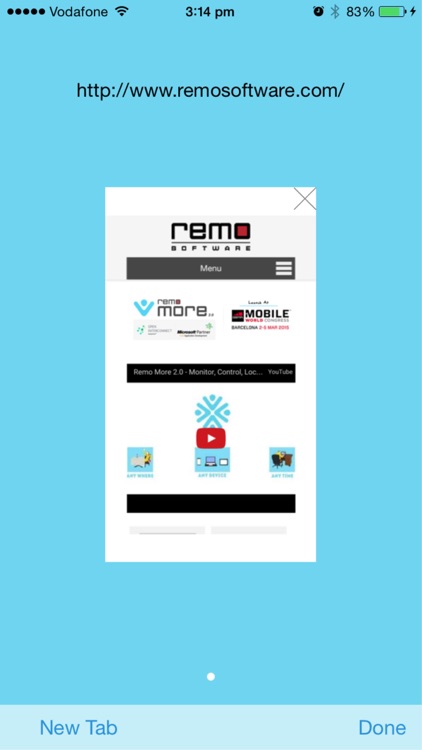 Remo MORE Safe Browser