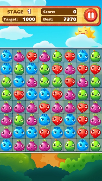 Fruit Smasher  -A wildly addictive match-two puzzle game! screenshot-4