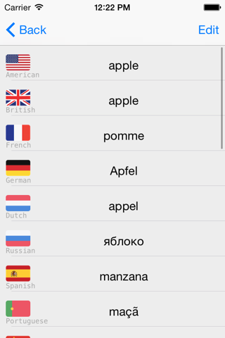 Learning Czech 400 Basic Words screenshot 2