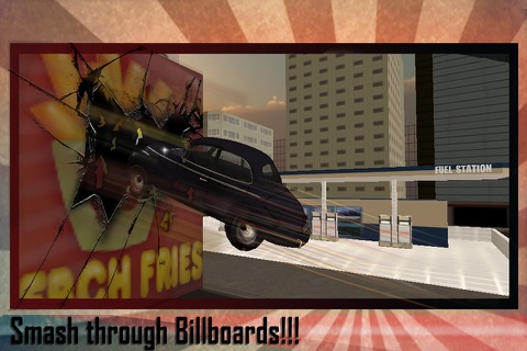 Vintage Car Stunt Mania 3D screenshot 2