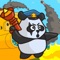 Pandas Hero is a fun side-scrolling distance game